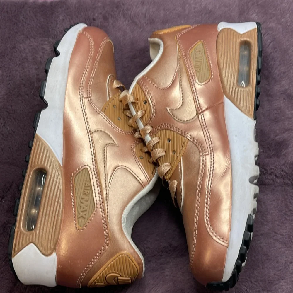 Nike Air Max 90 SE GS Metallic Bronze